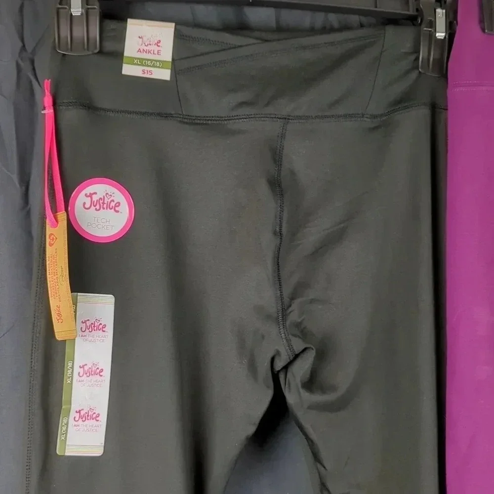 Justice Leggings 16/18. Both NWT‎